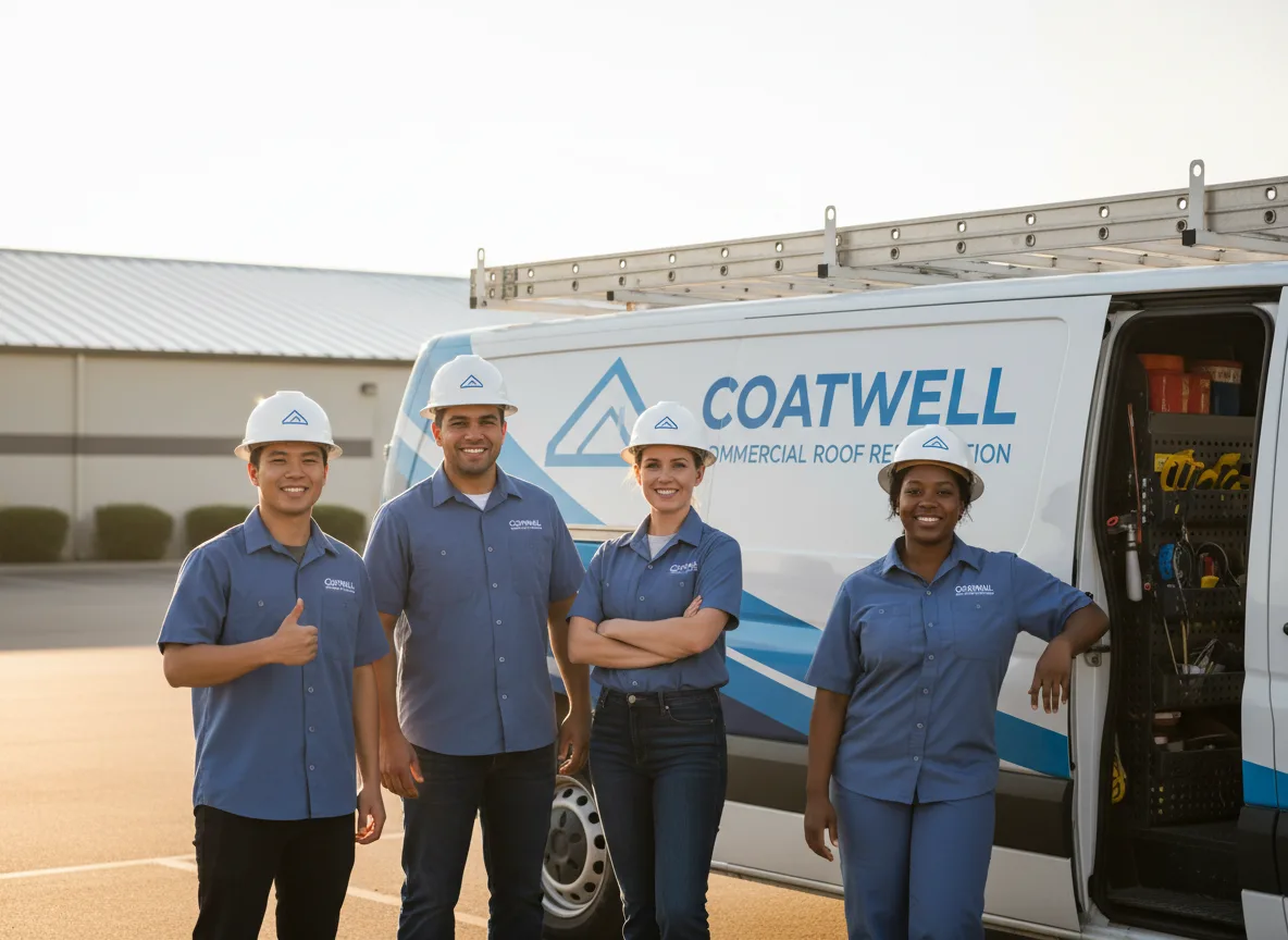 Commercial roof coating company in Shelton, CT
